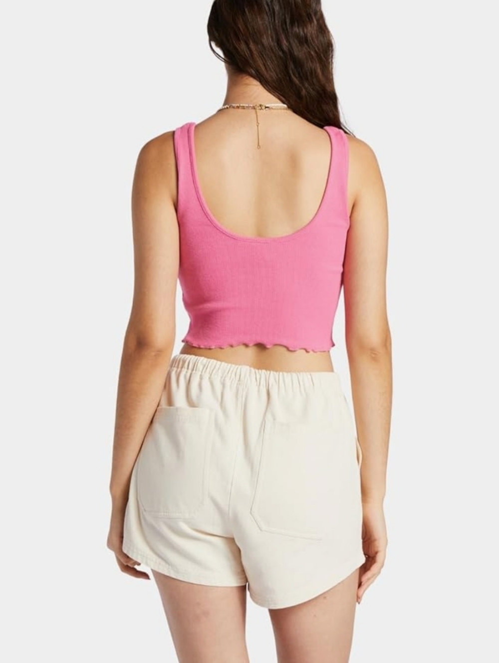 Roxy Keep It Wavy Tank Hot Pink Women's XL NWT - Picture 3 of 6